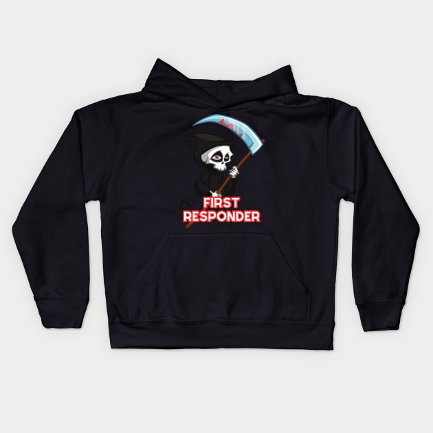 first responder Kids Hoodie by sirazgar